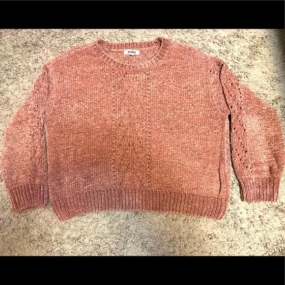 BB Dakota Chenille Sweater Size Large - Picture 3 of 4